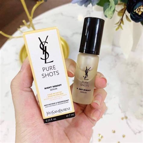 เซรั่ม ysl|ฟื้นบำรุงผิวด้วย YSL PURE SHOTS NIGHT REBOOT .